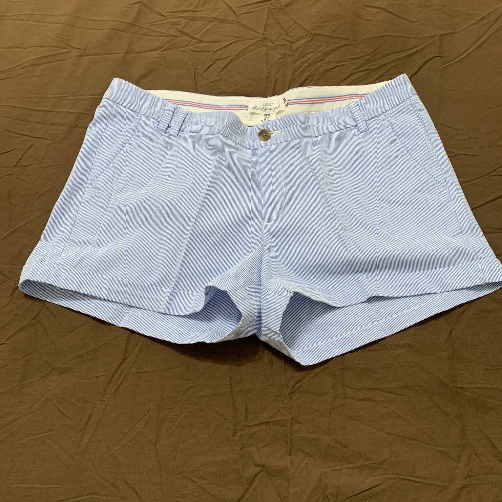 H&M LOGG Women´s Striped Shorts, Size 44 US 14 - Picture 1 of 10